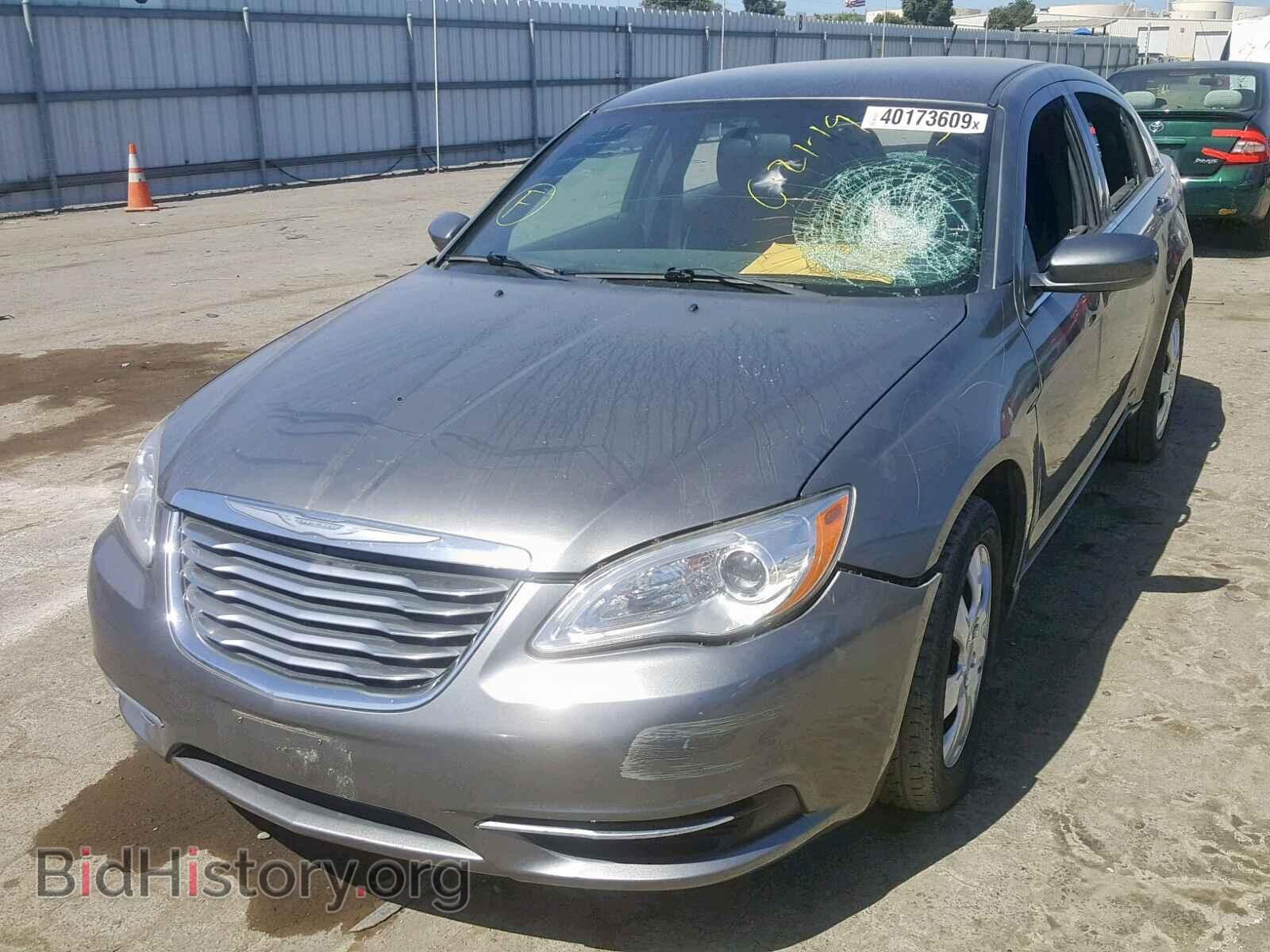 2012 CHRYSLER 200 - VIN: 1C3CCBABXCN105186 - Фото 2
