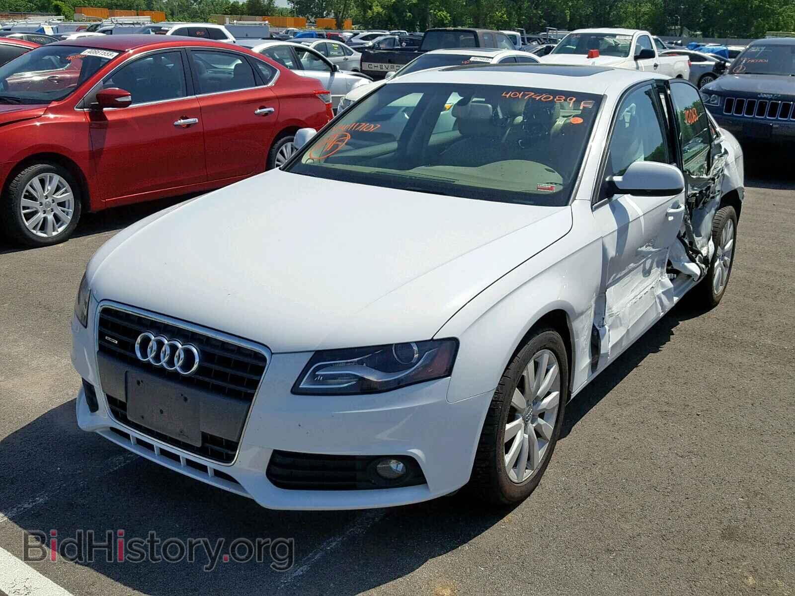 2012 AUDI A4 - VIN: WAUDFAFL5CA117107 - Photo 2
