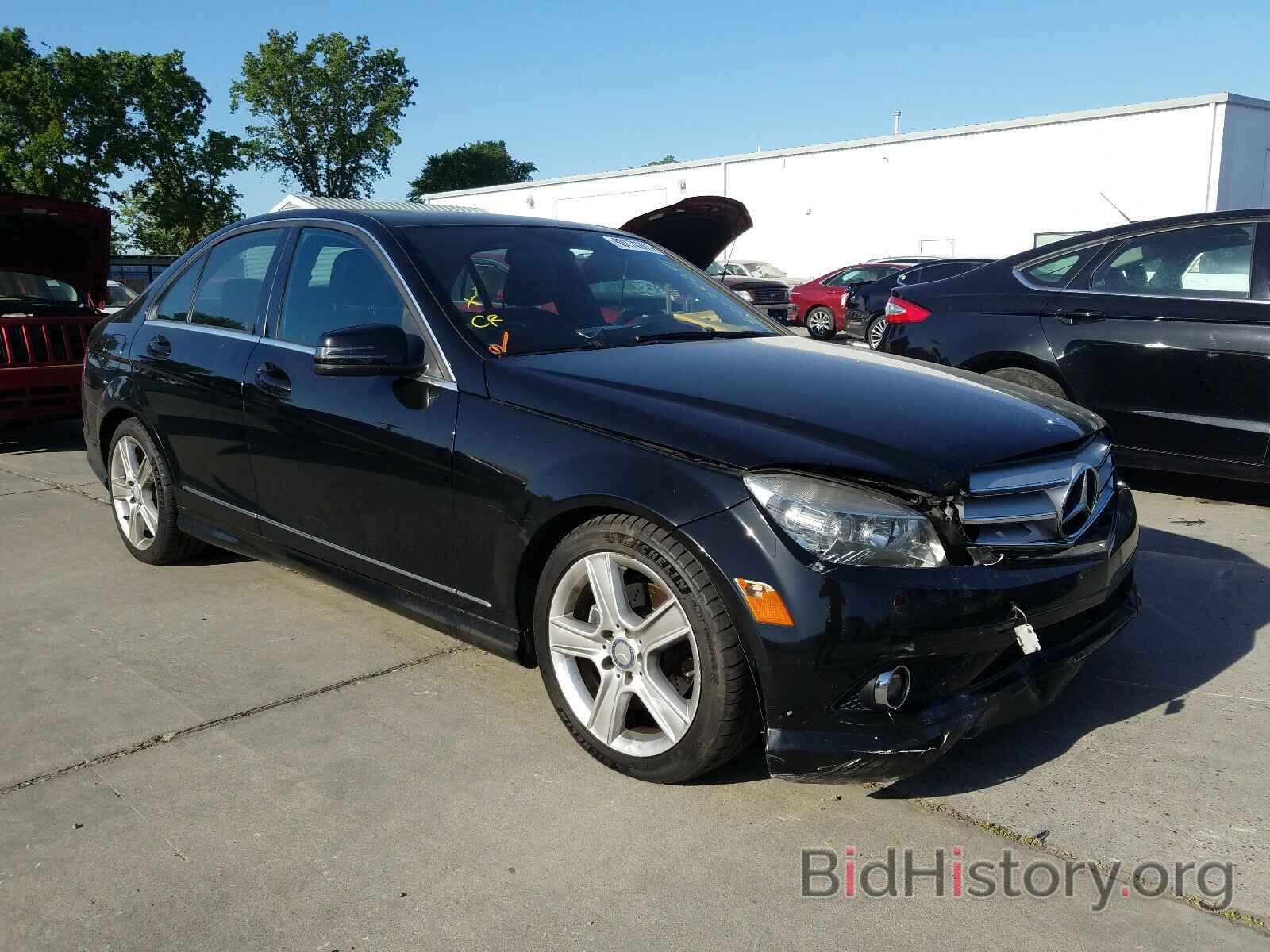 Photo WDDGF5EB0AR087194 - MERCEDES-BENZ C CLASS 2010