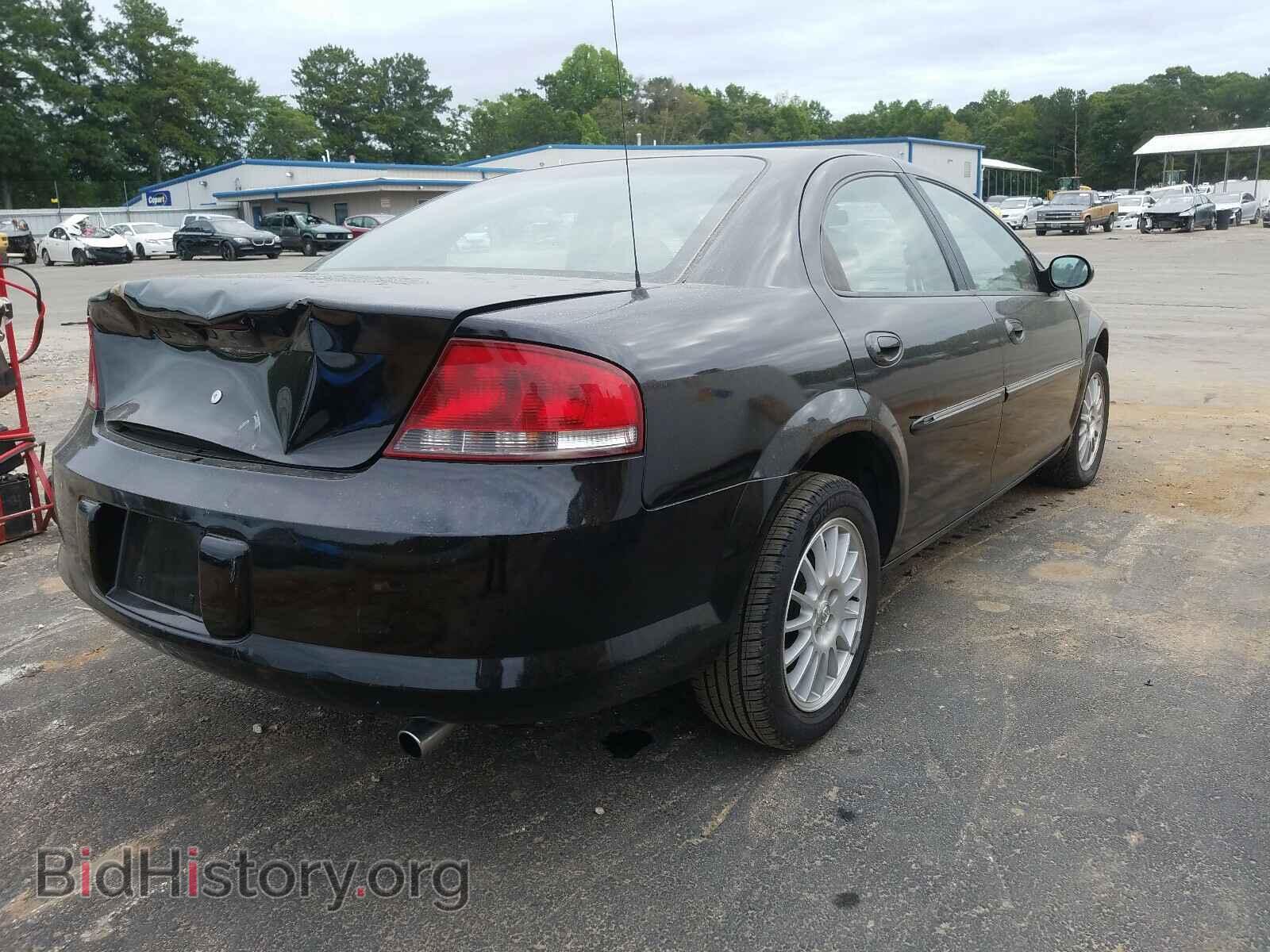 2002 CHRYSLER SEBRING - VIN: 1C3EL56R22N231699 - Фото 4