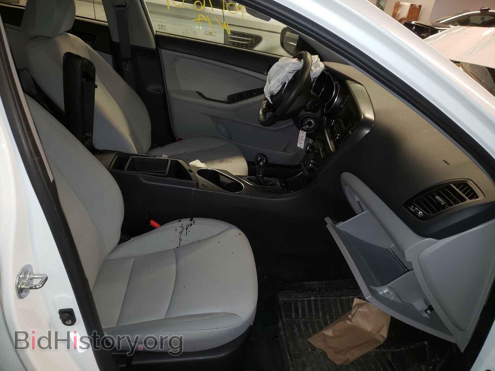 2014 KIA OPTIMA - VIN: KNAGM4A78E5496260 - Фото 5