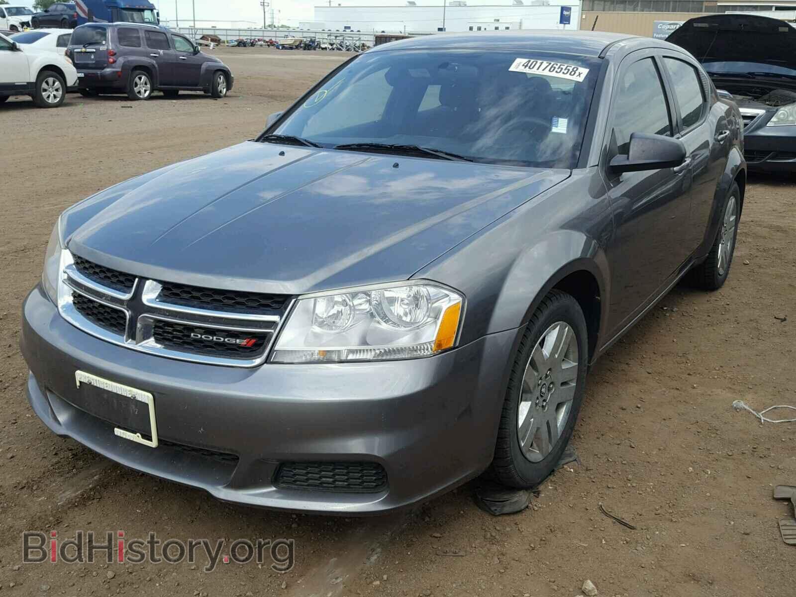 2012 DODGE AVENGER - VIN: 1C3CDZAB6CN230756 - Фото 2