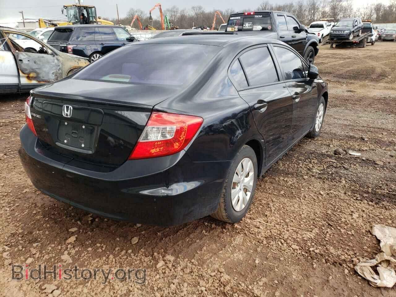 2012 HONDA CIVIC - VIN: 19XFB2E52CE008665 - Фото 4