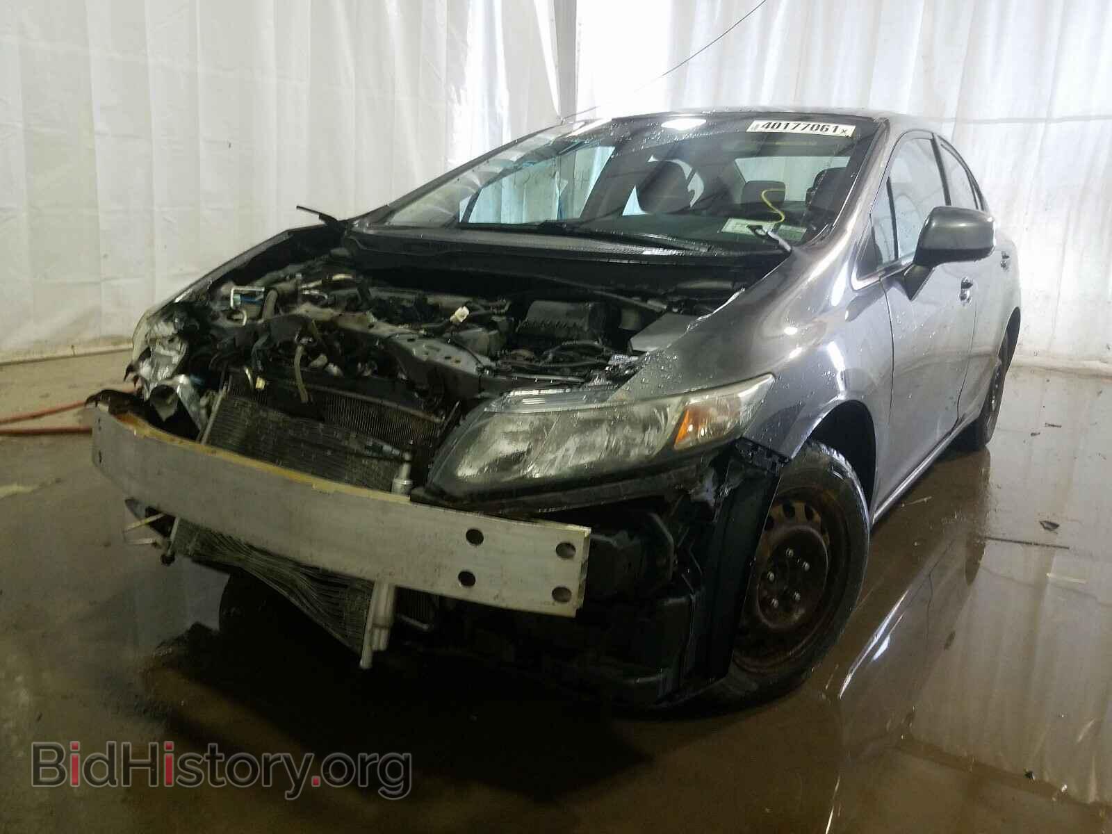 2013 HONDA CIVIC - VIN: 19XFB2F50DE221663 - Фото 2
