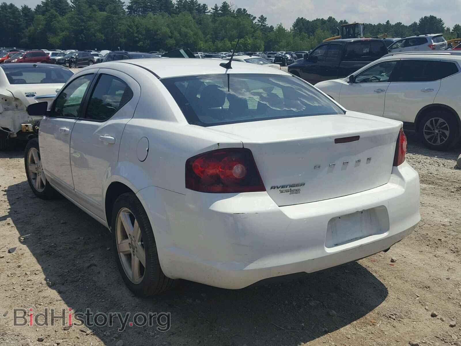 2013 DODGE AVENGER - VIN: 1C3CDZAB8DN722528 - Фото 3