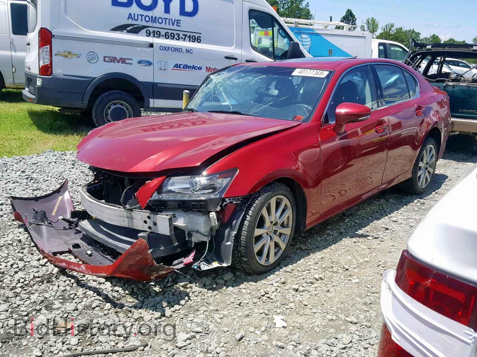 2013 LEXUS GS350 - VIN: JTHCE1BL3D5015305 - Фото 2