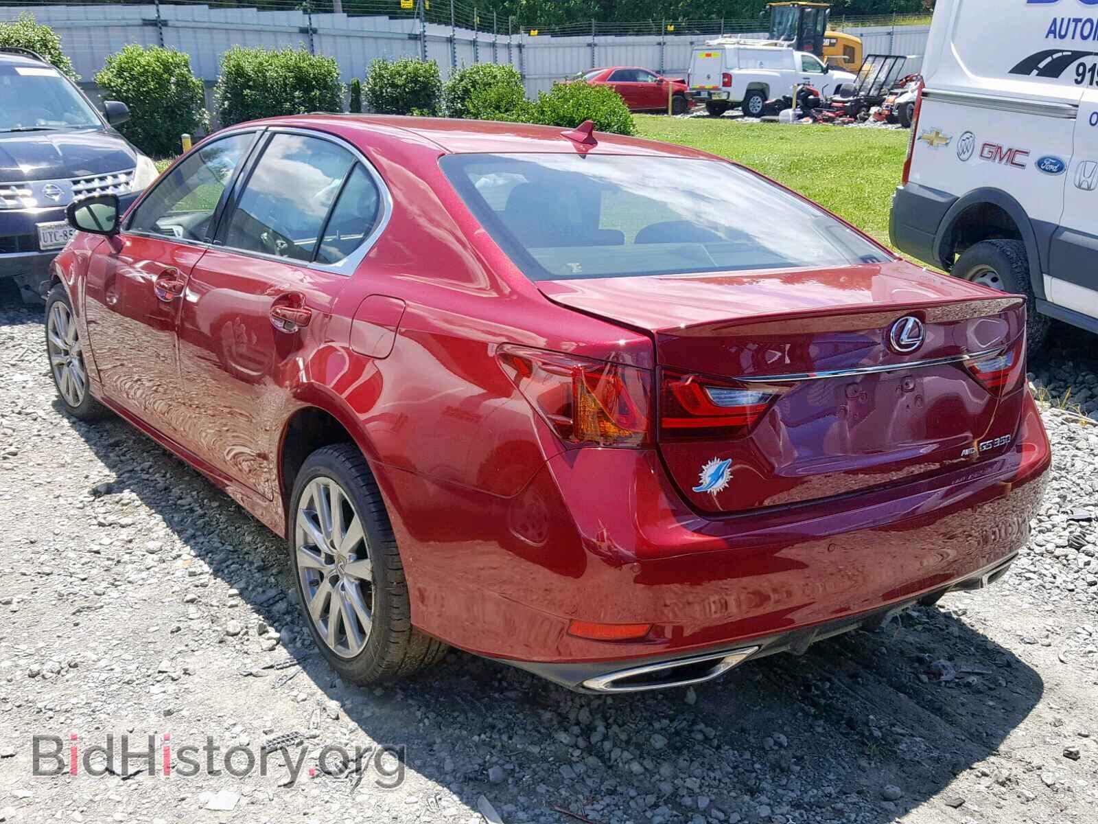 2013 LEXUS GS350 - VIN: JTHCE1BL3D5015305 - Фото 3