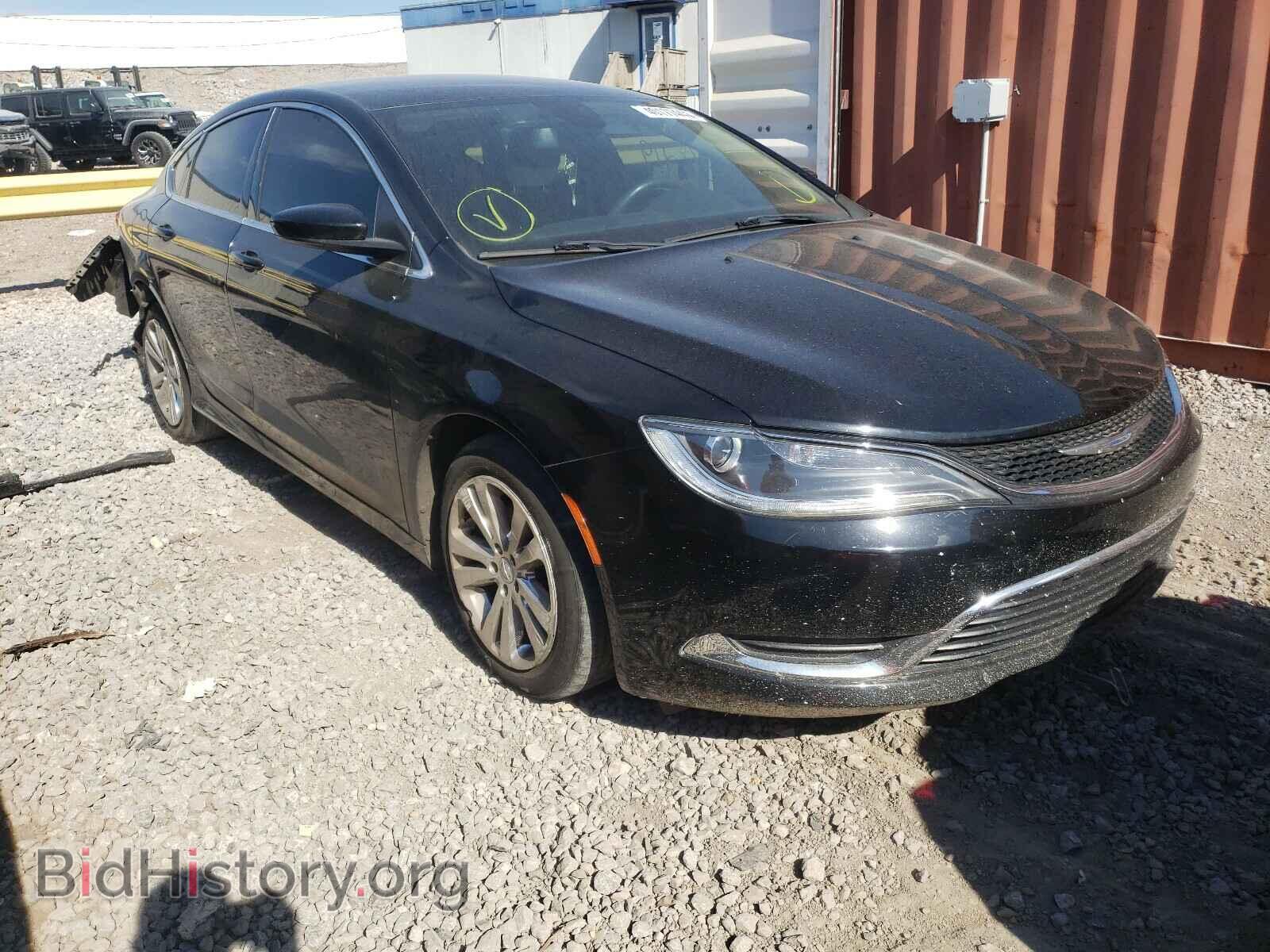 Фотография 1C3CCCAB4GN108483 - CHRYSLER 200 2016