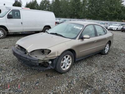 2007 Ford TAURUS Taurus SEL, tan — VIN 1FAFP56U77A199894, Copart