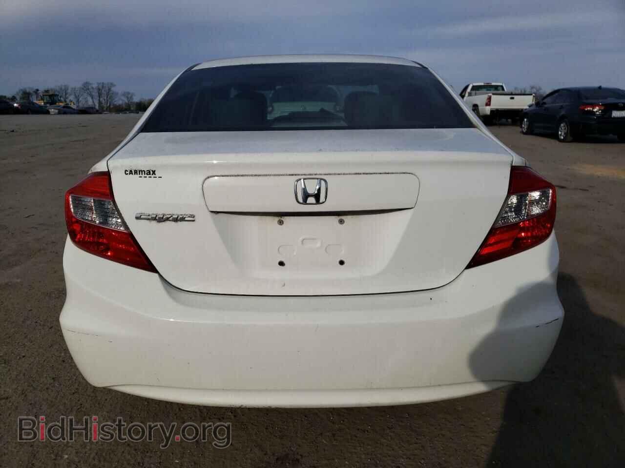 2012 HONDA CIVIC - VIN: 19XFB2F85CE102497 - Фото 6