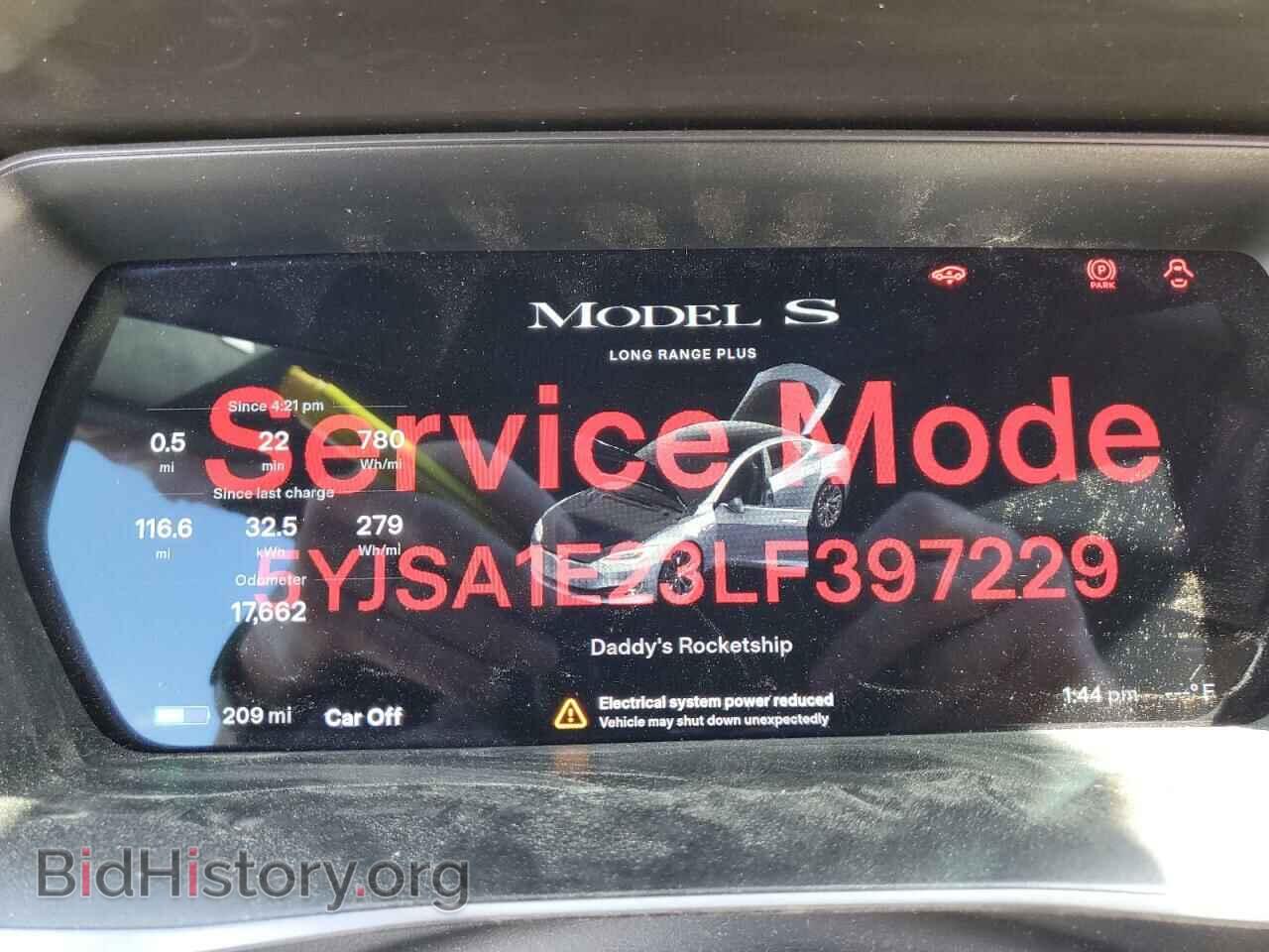 2020 TESLA MODEL S - VIN: 5YJSA1E23LF397229 - Фото 9