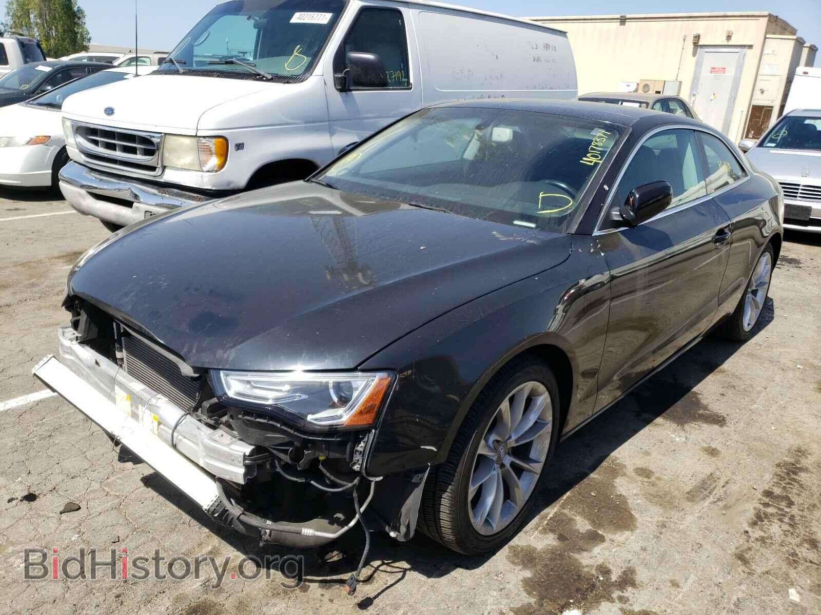 2014 AUDI A5 - VIN: WAULFAFR7EA050349 - Фото 2