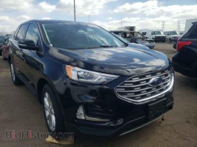 2021 Ford EDGE Edge Titan, black — VIN 2FMPK4K97MBA27093, Copart