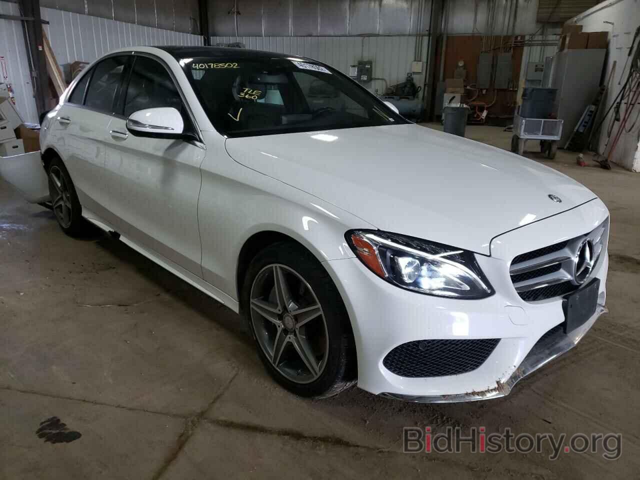 Photo 55SWF4KB7FU008782 - MERCEDES-BENZ C-CLASS 2015