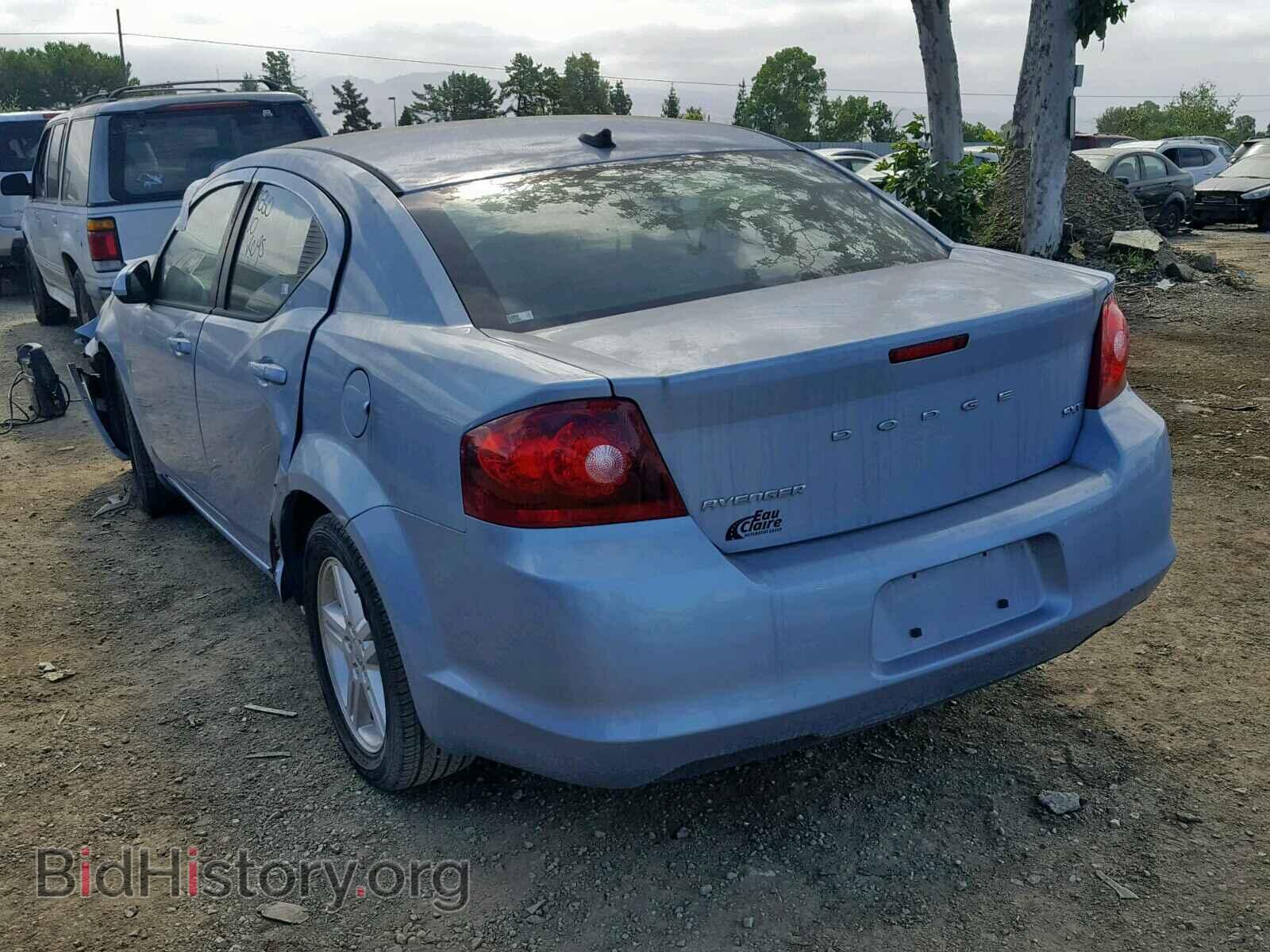 2013 DODGE AVENGER - VIN: 1C3CDZCB2DN572722 - Фото 3