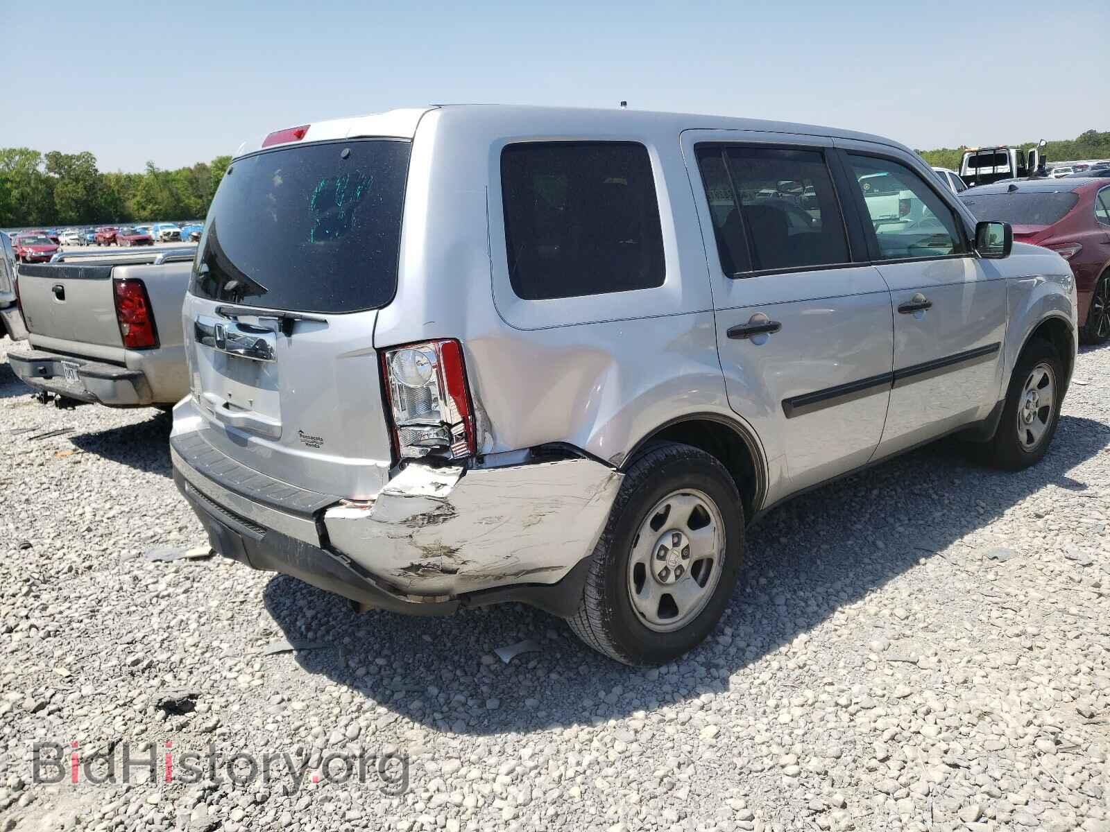 2012 HONDA PILOT - VIN: 5FNYF3H27CB003315 - Фото 4