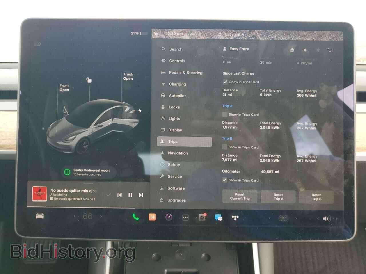 2019 TESLA MODEL 3 - VIN: 5YJ3E1EA1KF306988 - Photo 9