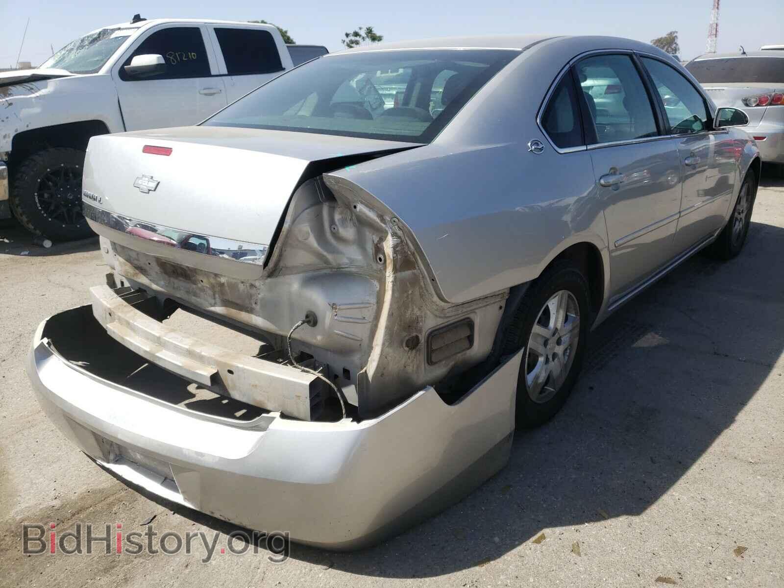 2006 CHEVROLET IMPALA - VIN: 2G1WT58K069103639 - Фото 4