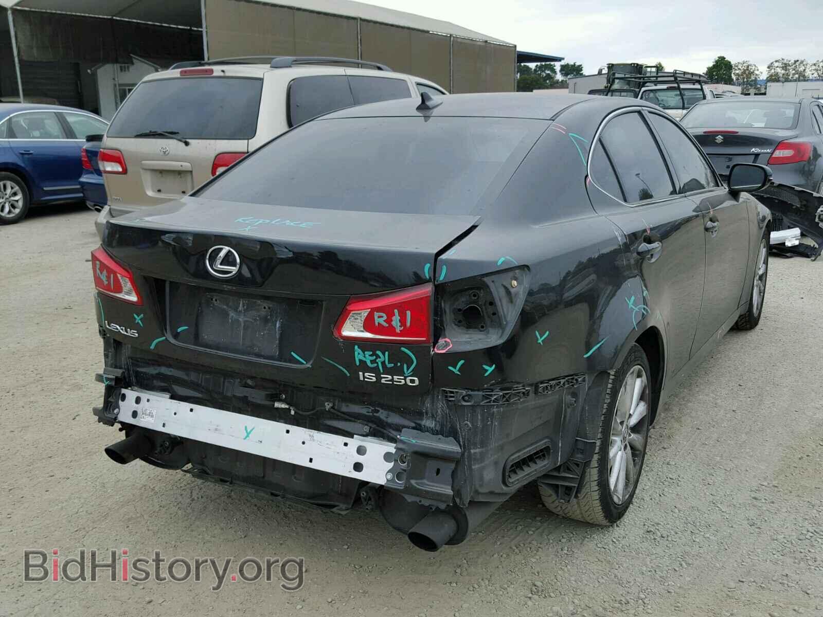 2009 LEXUS IS - VIN: JTHBK262292083017 - Фото 4
