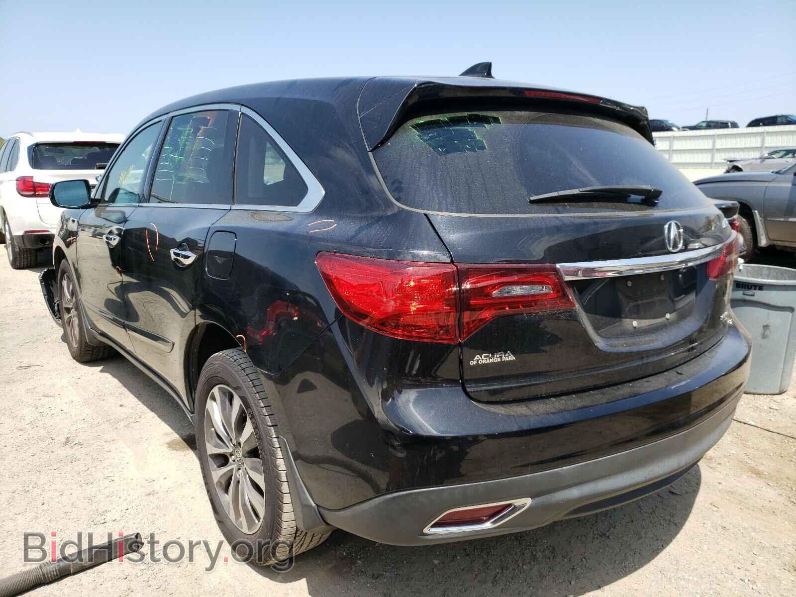 2015 ACURA MDX - VIN: 5FRYD4H60FB009846 - Фото 3