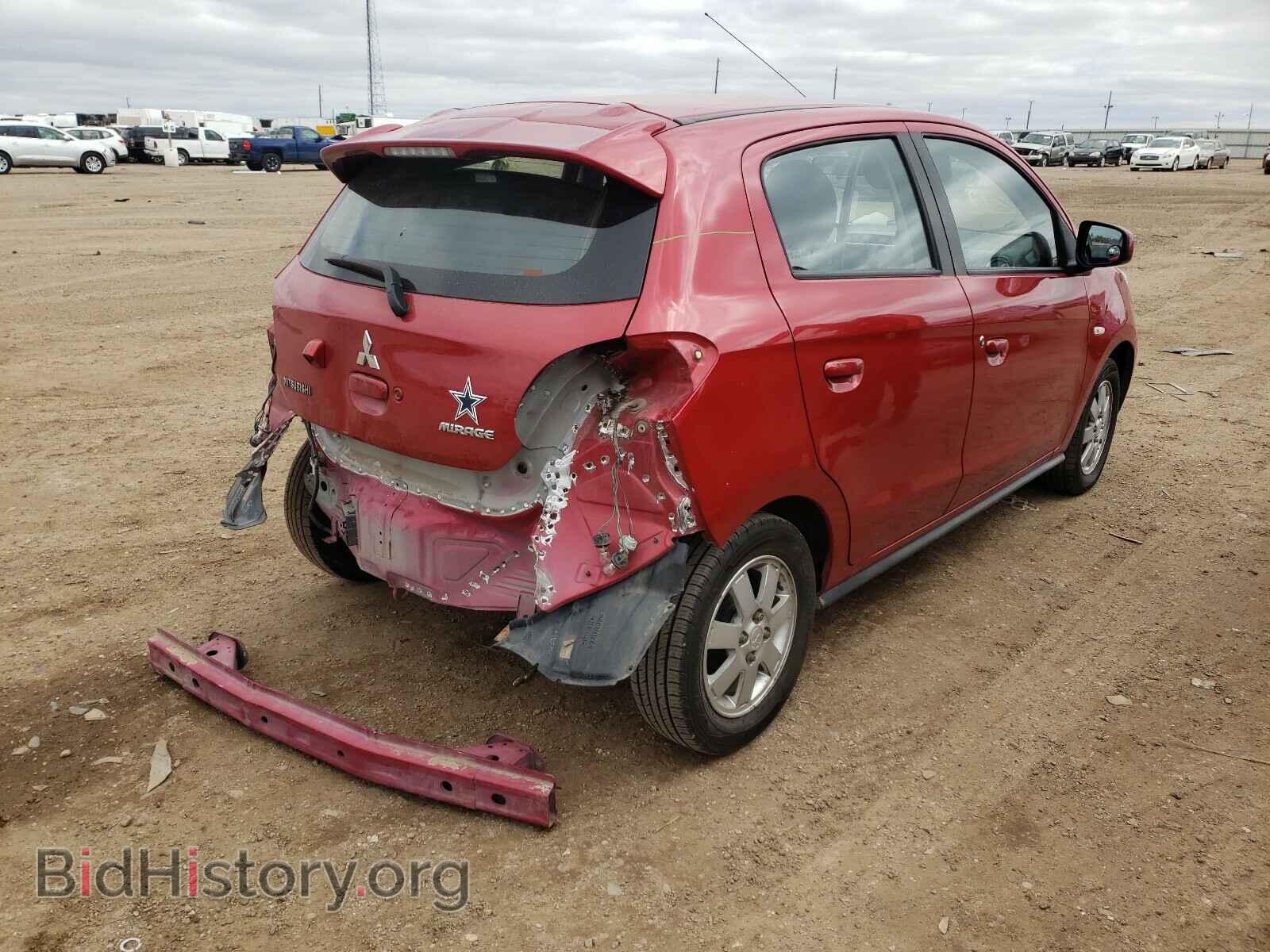 2014 MITSUBISHI MIRAGE - VIN: ML32A4HJ0EH013367 - Фото 4