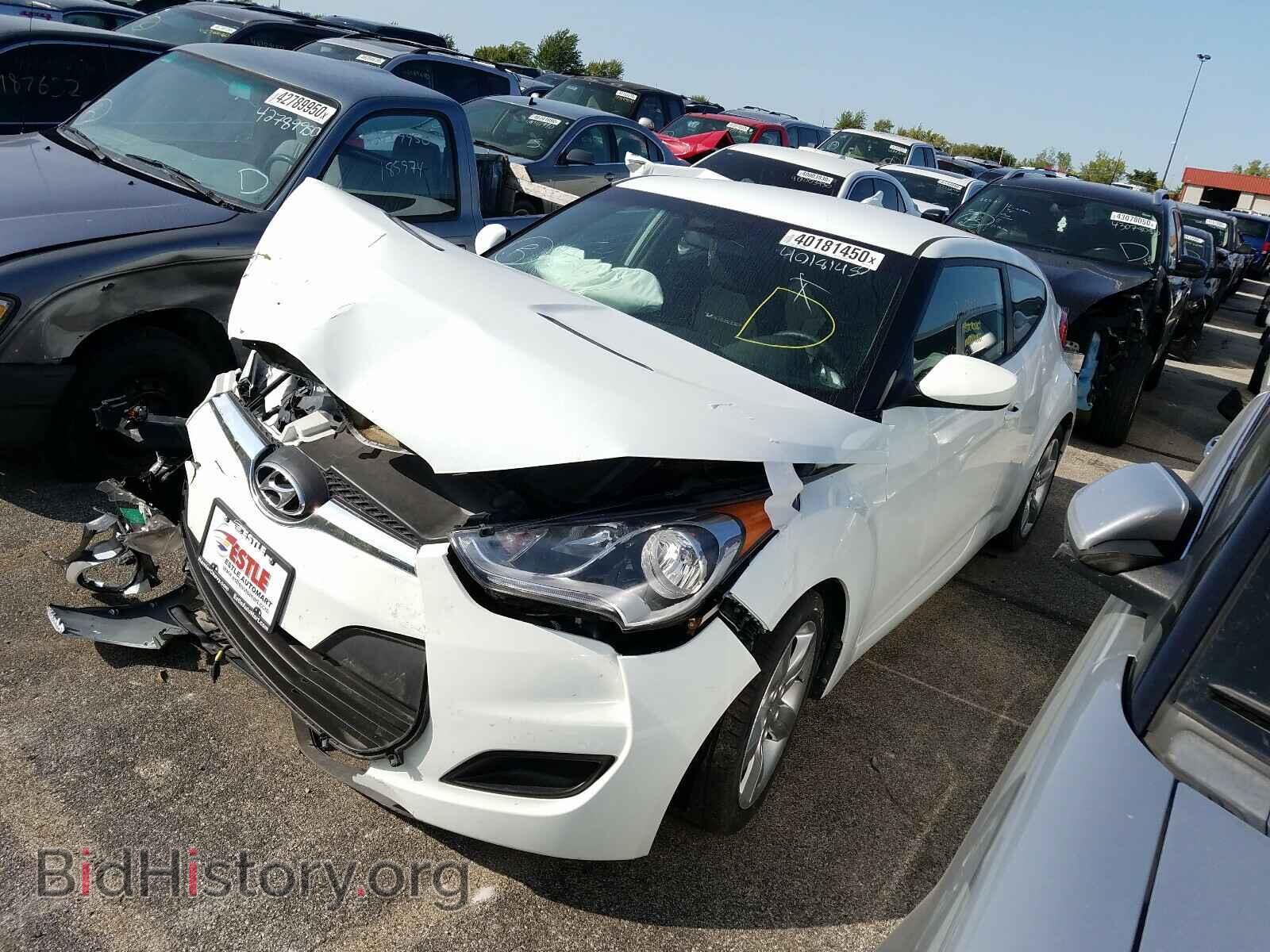2015 HYUNDAI VELOSTER - VIN: KMHTC6AD2FU245341 - Фото 2
