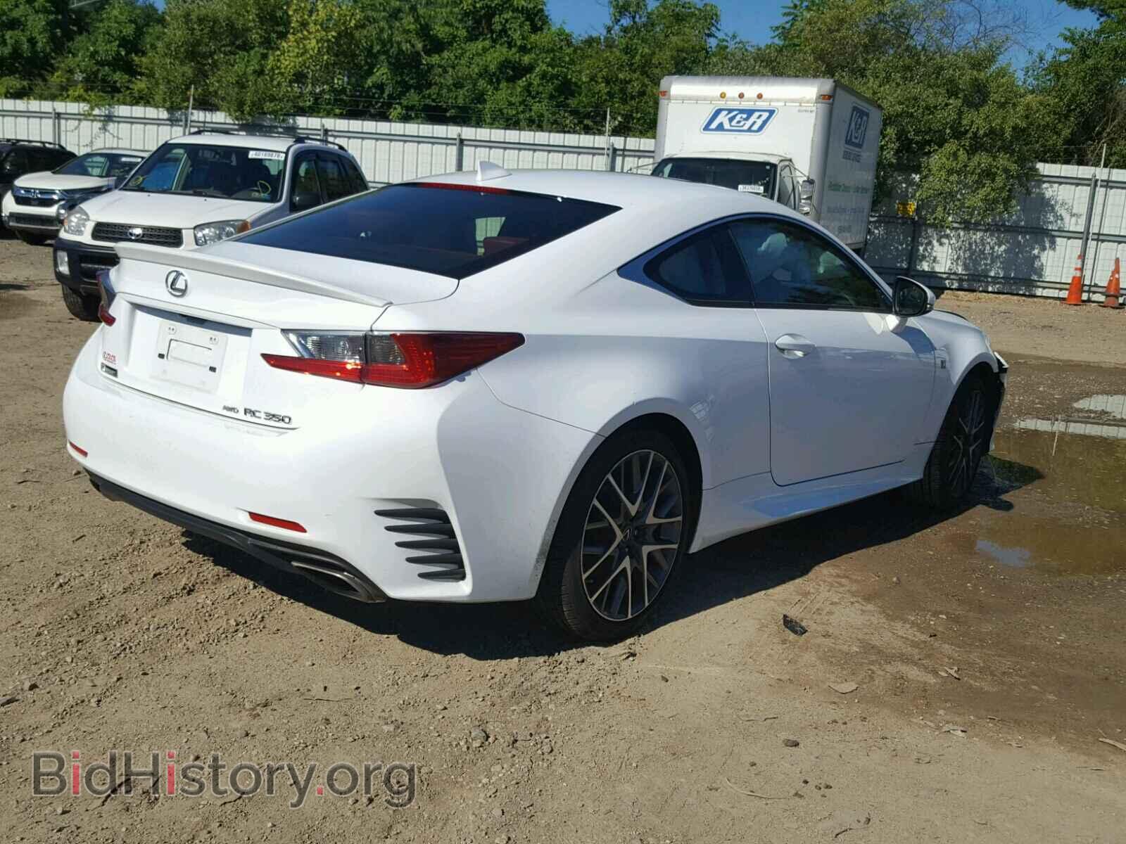 2015 LEXUS RC 350 - VIN: JTHSE5BC7F5000473 - Фото 4