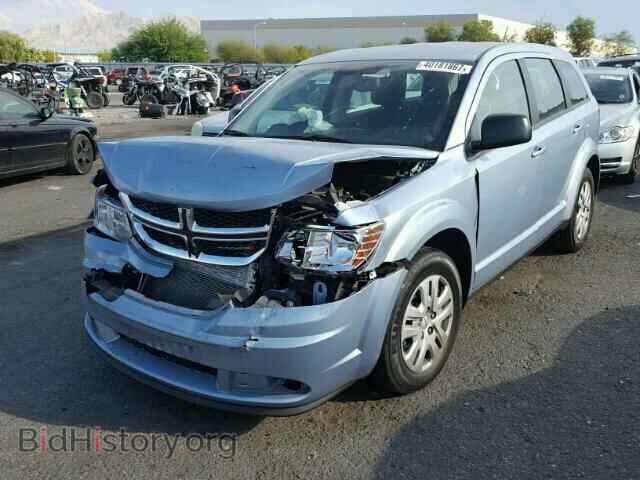 2013 DODGE JOURNEY - VIN: 3C4PDCAB4DT733276 - Фото 2