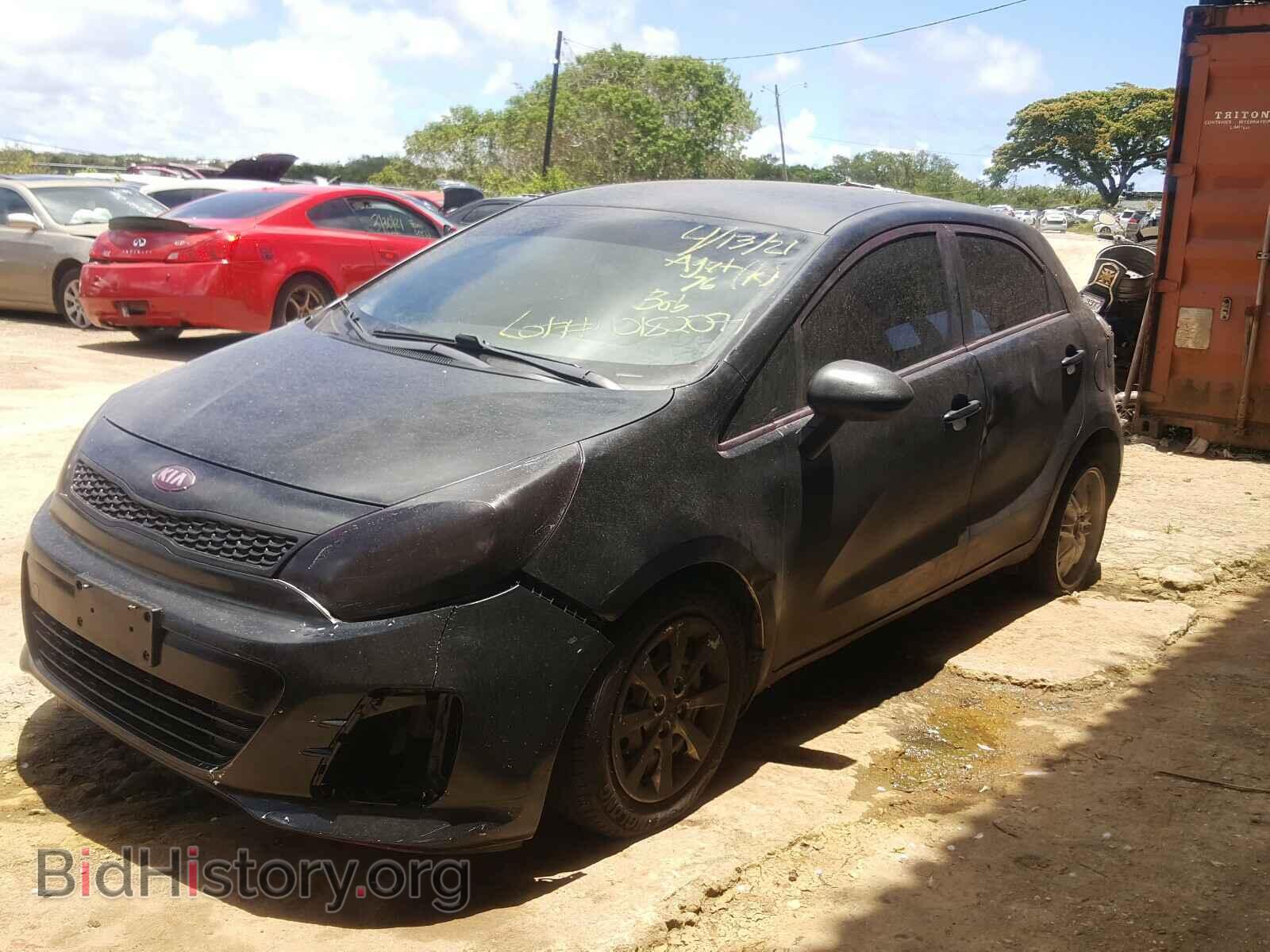2017 KIA RIO - VIN: KNADM5A33H6060808 - Фото 2