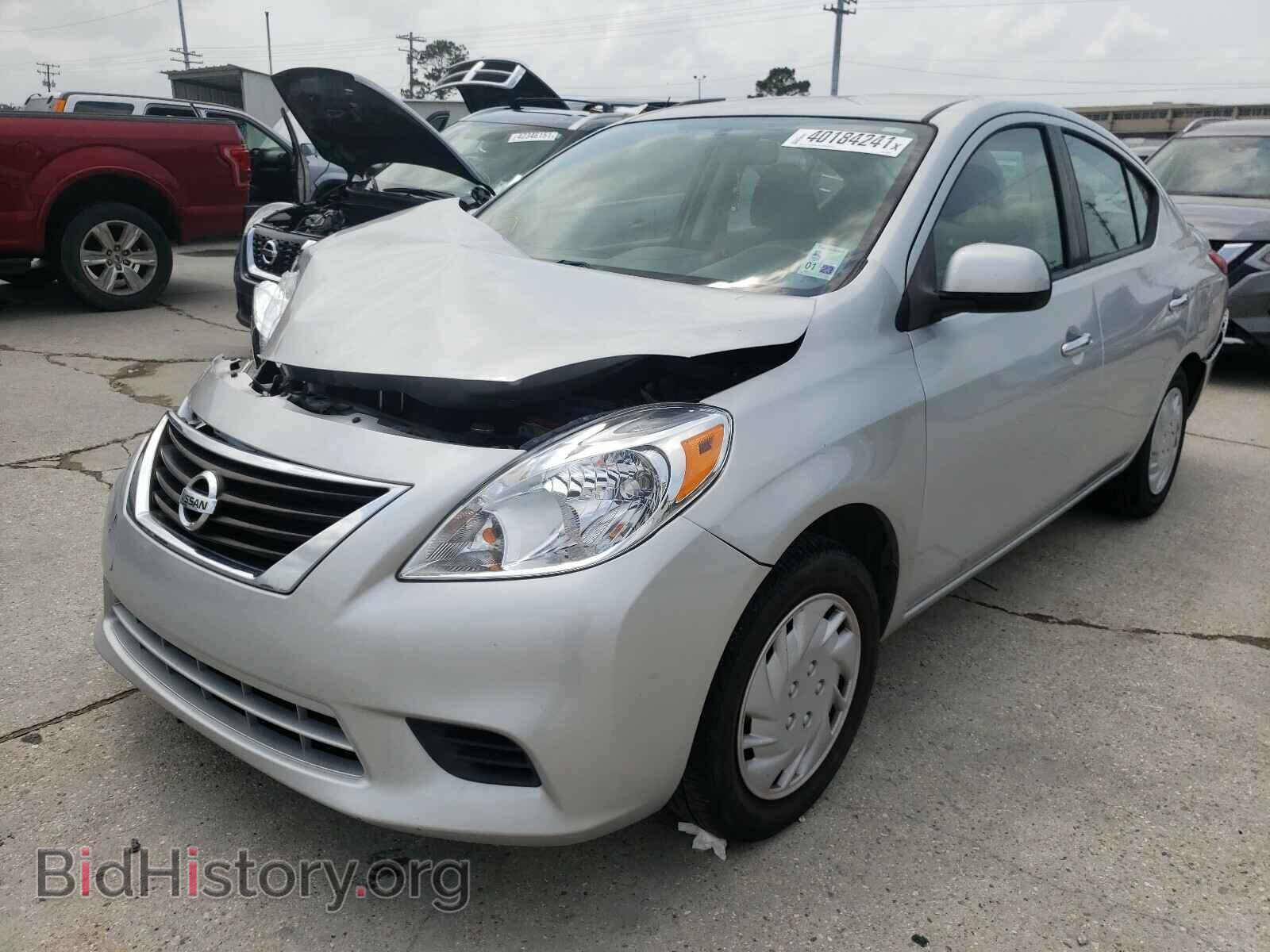 2012 NISSAN VERSA - VIN: 3N1CN7AP9CL805962 - Фото 2