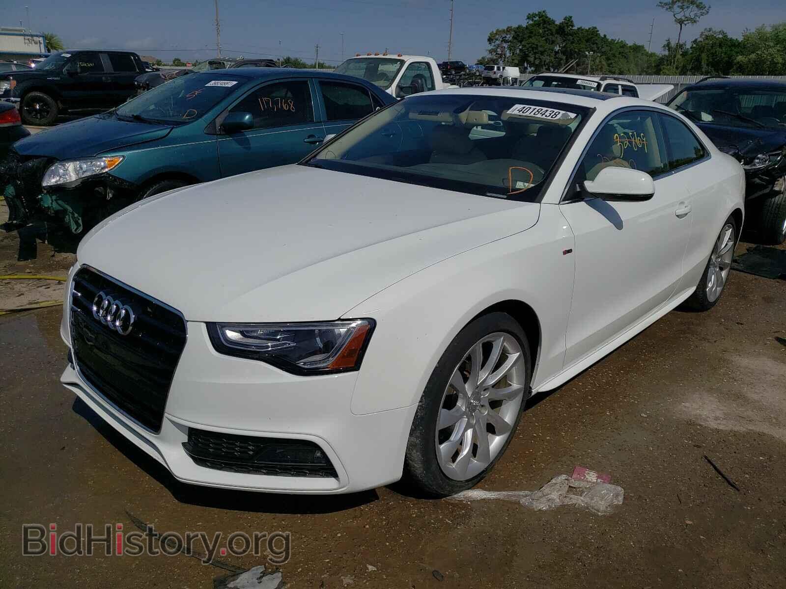 2016 AUDI A5 - VIN: WAUM2AFR4GA050070 - Фото 2