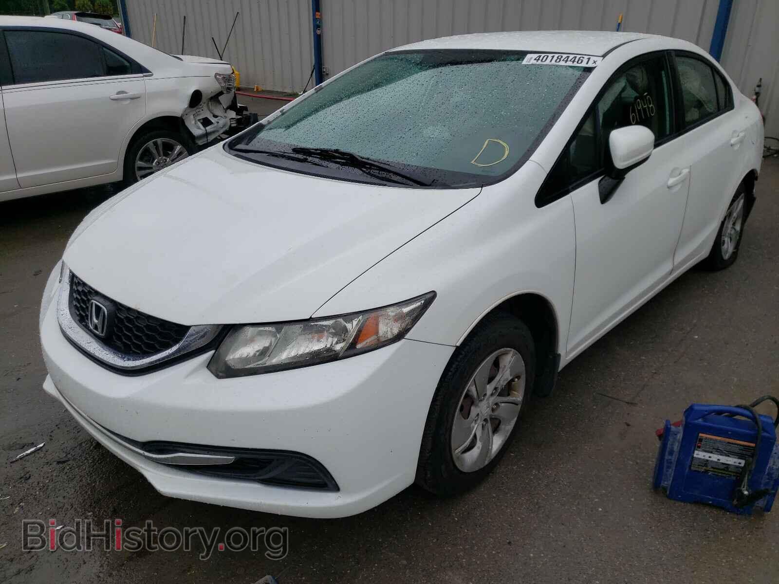 2014 HONDA CIVIC - VIN: 19XFB2F53EE011091 - Фото 2