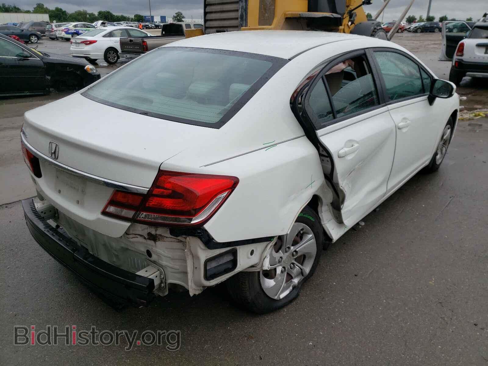 2014 HONDA CIVIC - VIN: 19XFB2F53EE011091 - Фото 4
