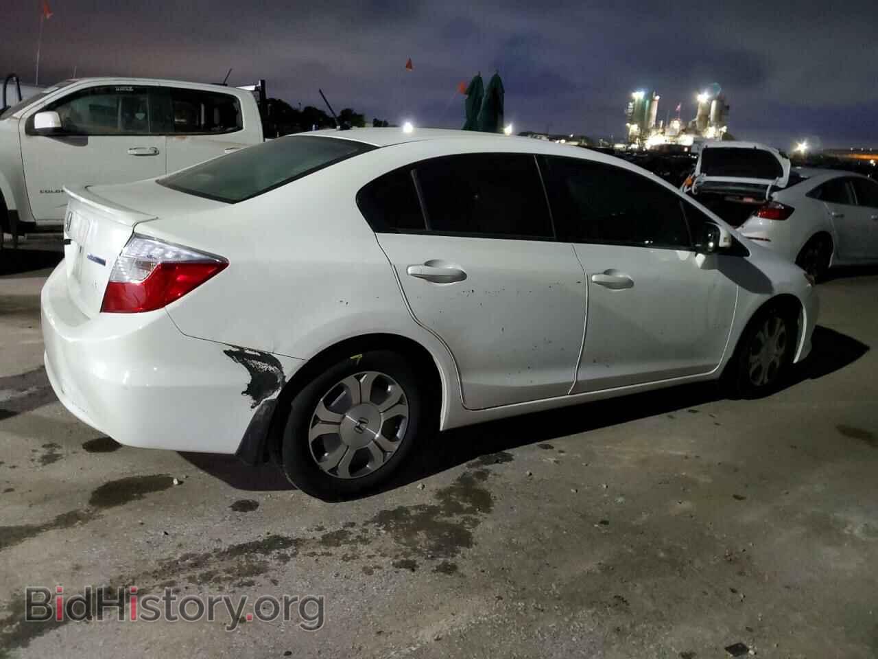 2012 HONDA CIVIC - VIN: JHMFB4F24CS010624 - Фото 3