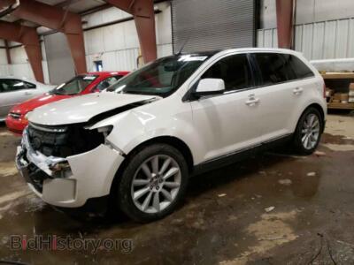 2011 Ford EDGE Limited, white — VIN 2FMDK4KC9BBA67011, Copart