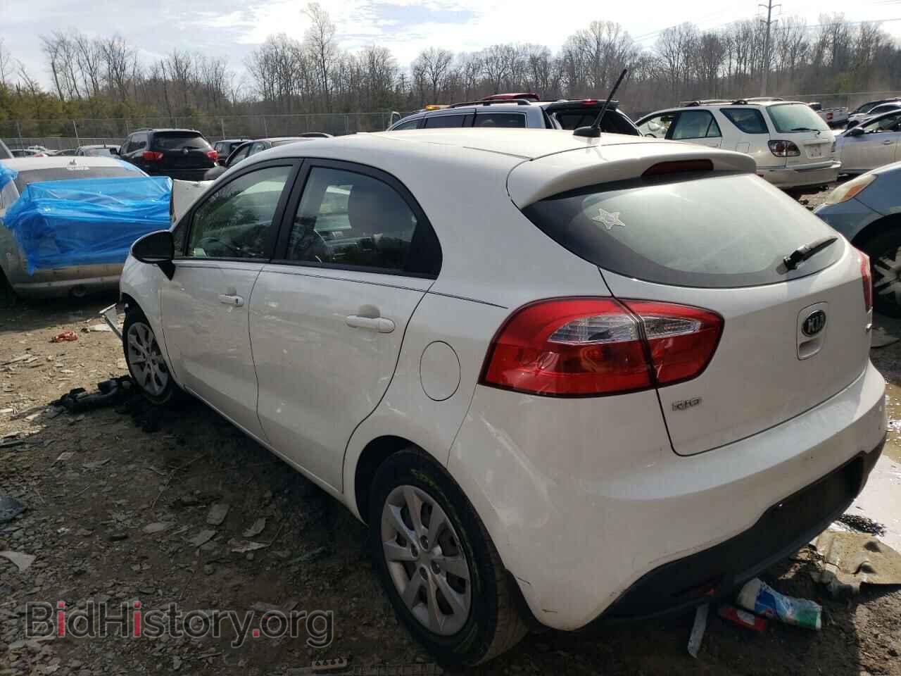 2013 KIA RIO - VIN: KNADM5A31D6227337 - Фото 2