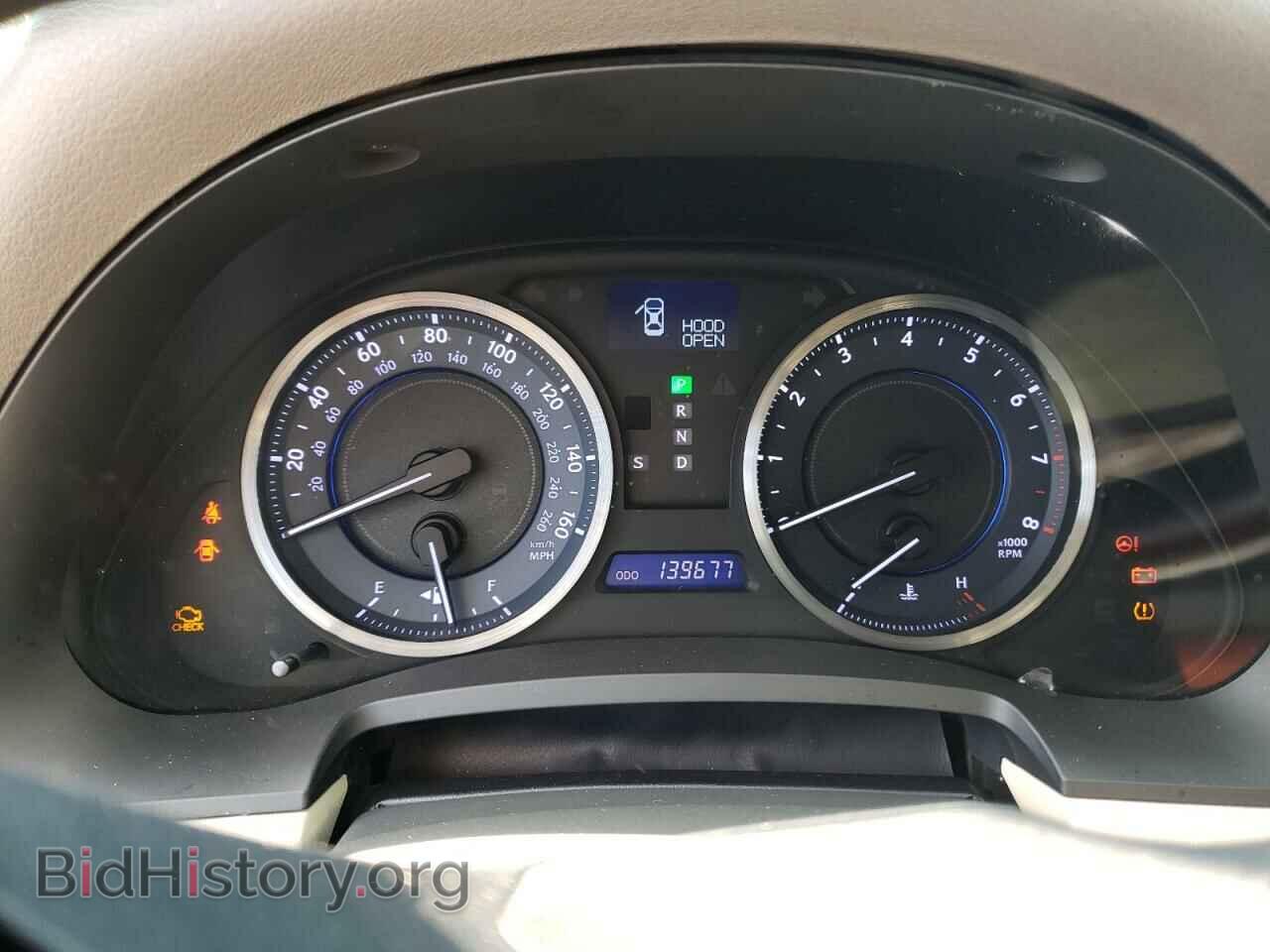 2012 LEXUS IS - VIN: JTHCF5C26C5056990 - Фото 9