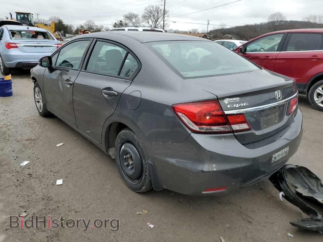 2013 HONDA CIVIC - VIN: 2HGFB2F5XDH602328 - Фото 2