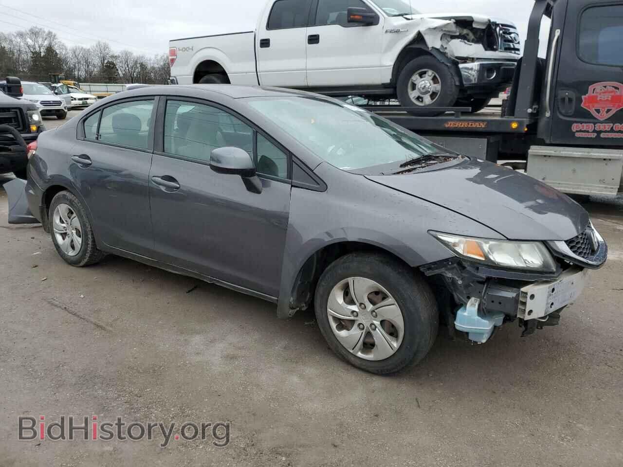 2013 HONDA CIVIC - VIN: 2HGFB2F5XDH602328 - Фото 4