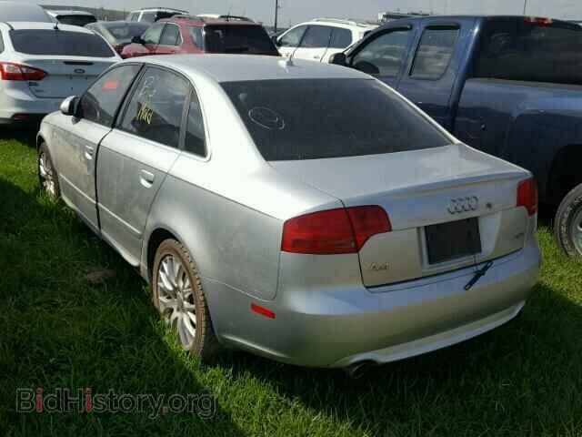2008 AUDI A4 - VIN: WAUAF78E08A137129 - Фото 3