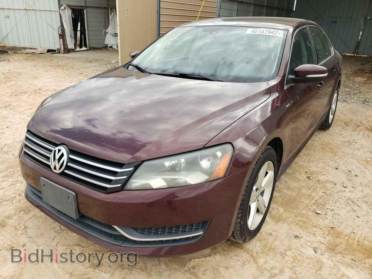 2014 VOLKSWAGEN PASSAT - VIN: 1VWAT7A30EC056231 - Фото 2
