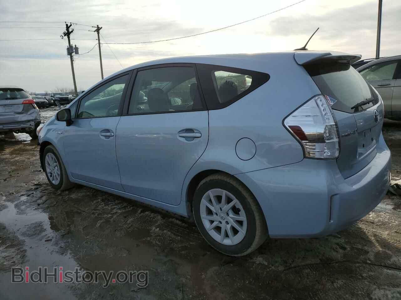 2012 TOYOTA PRIUS - VIN: JTDZN3EU4C3135877 - Фото 2