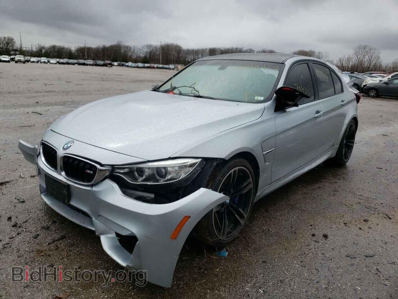 2015 BMW M3 - VIN: WBS3C9C55FP803668 - Фото 2