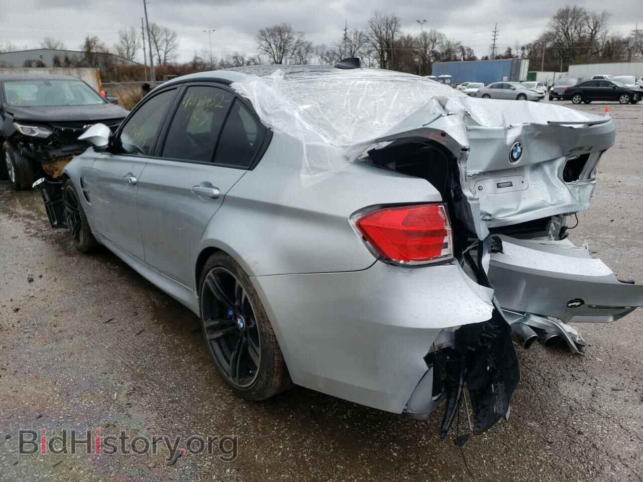 2015 BMW M3 - VIN: WBS3C9C55FP803668 - Фото 3
