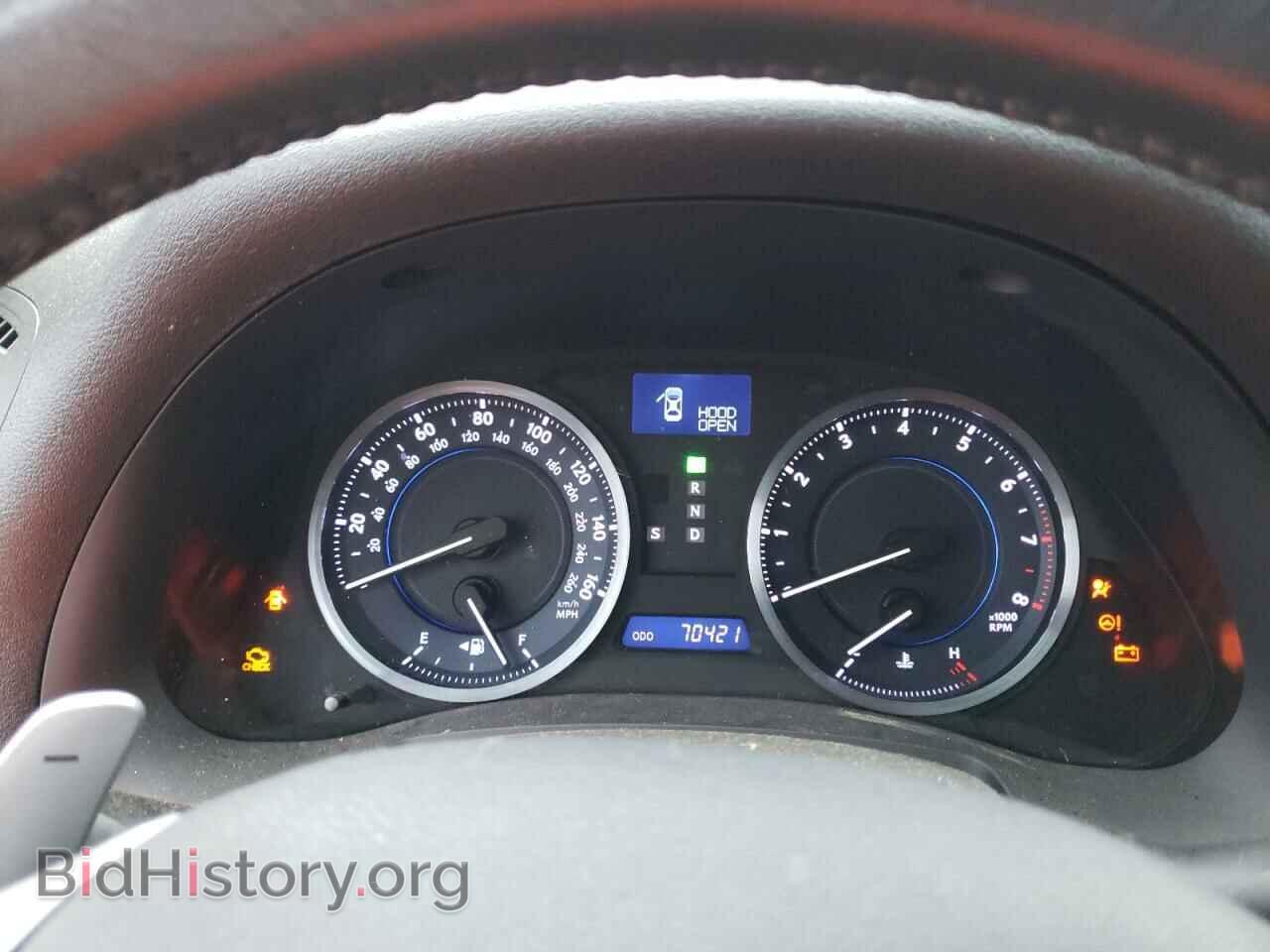 2012 LEXUS IS - VIN: JTHCF5C23C2035631 - Фото 9