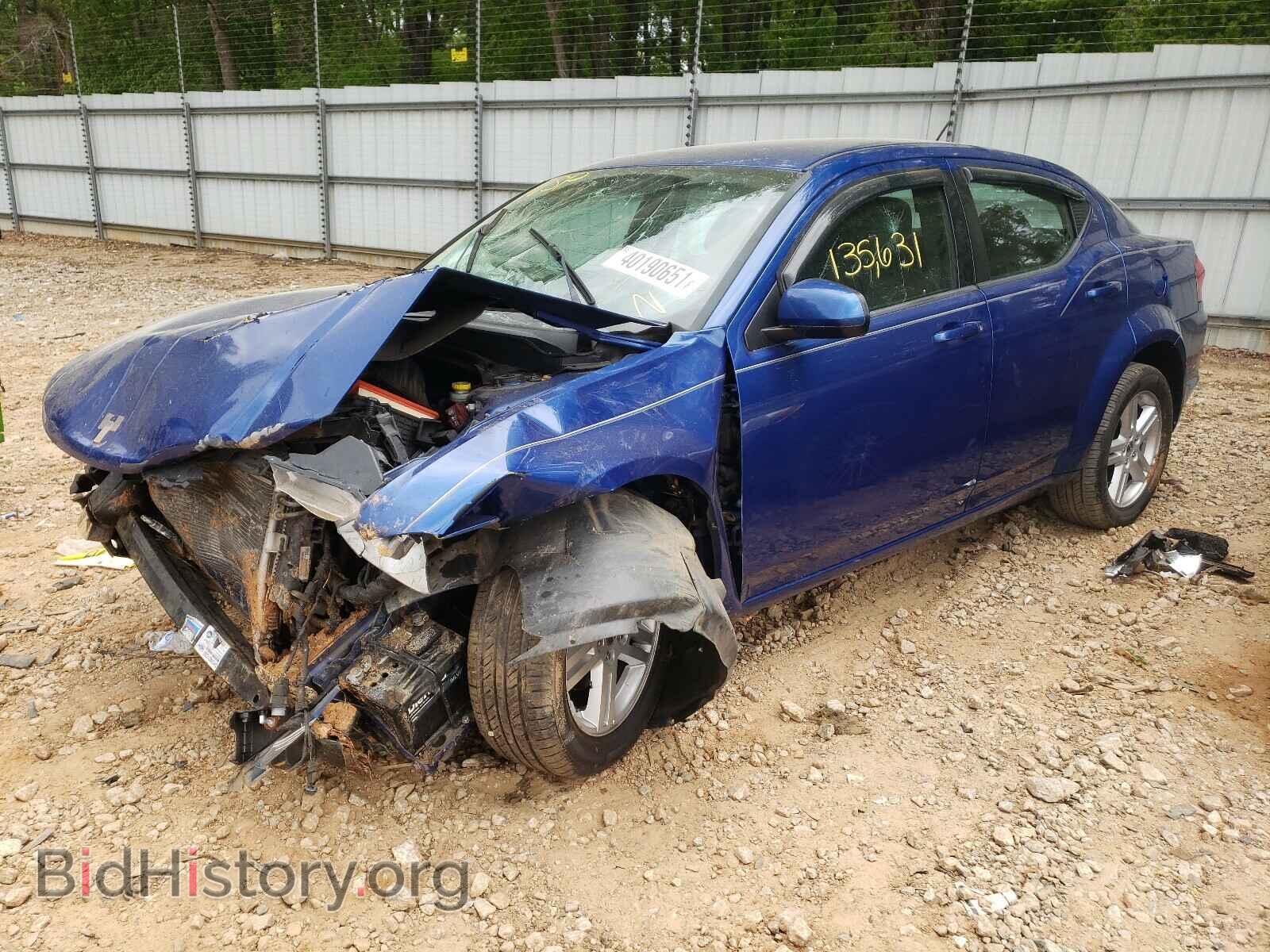 2012 DODGE AVENGER - VIN: 1C3CDZCB6CN148376 - Фото 2