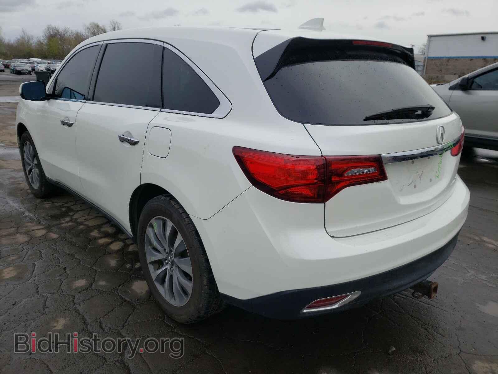 2014 ACURA MDX - VIN: 5FRYD4H46EB033467 - Фото 3