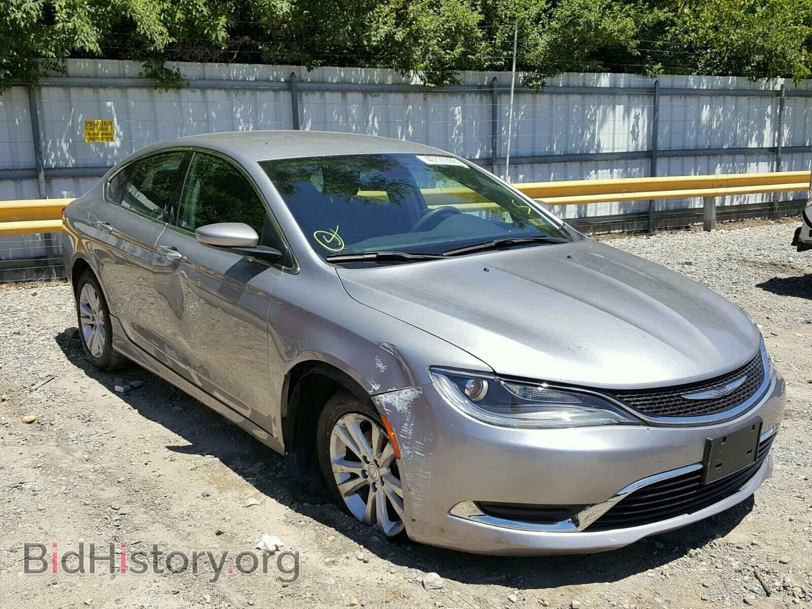 Фотография 1C3CCCABXFN575535 - CHRYSLER 200 2015