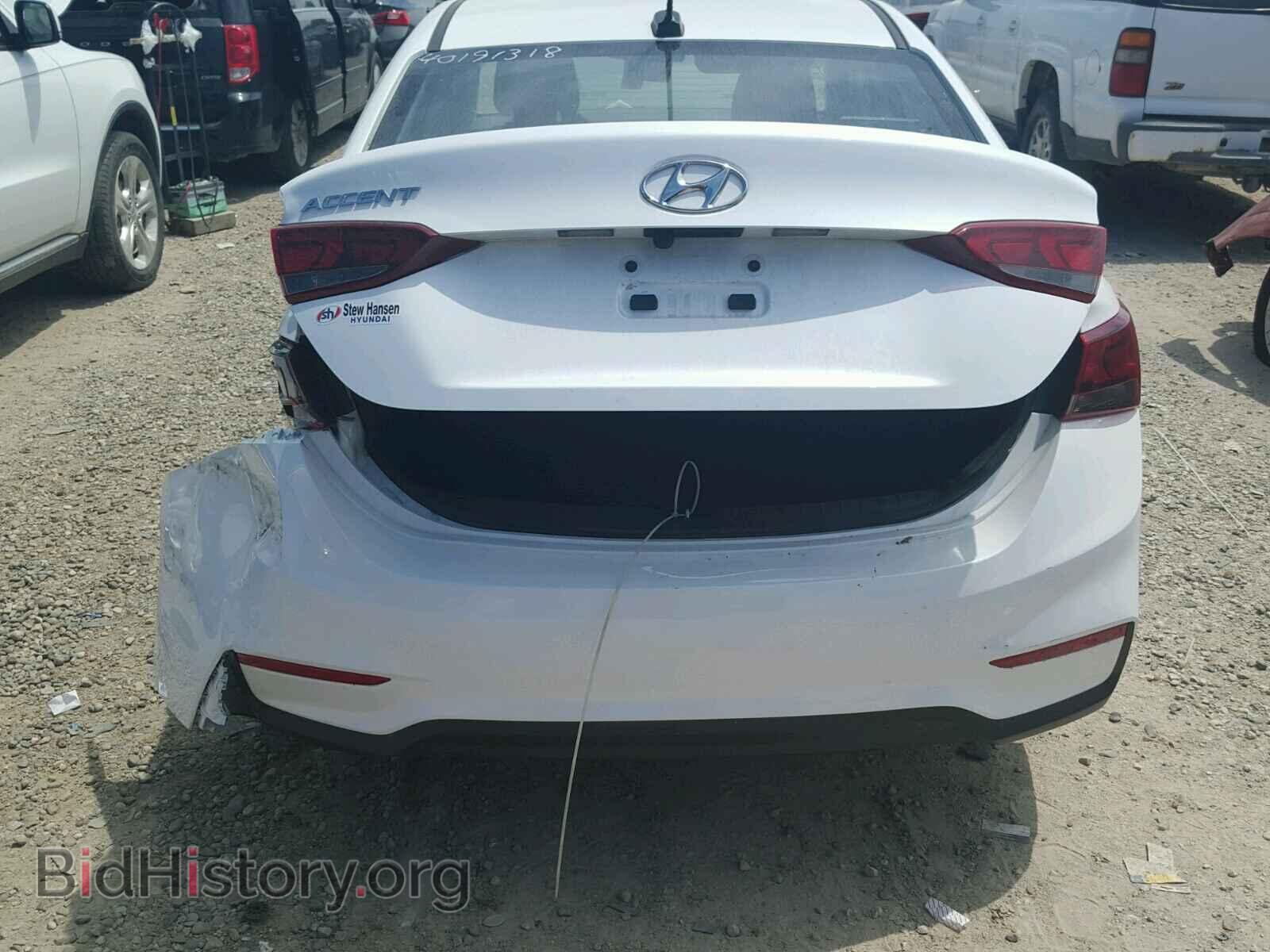 2018 HYUNDAI ACCENT - VIN: 3KPC24A38JE004670 - Фото 9