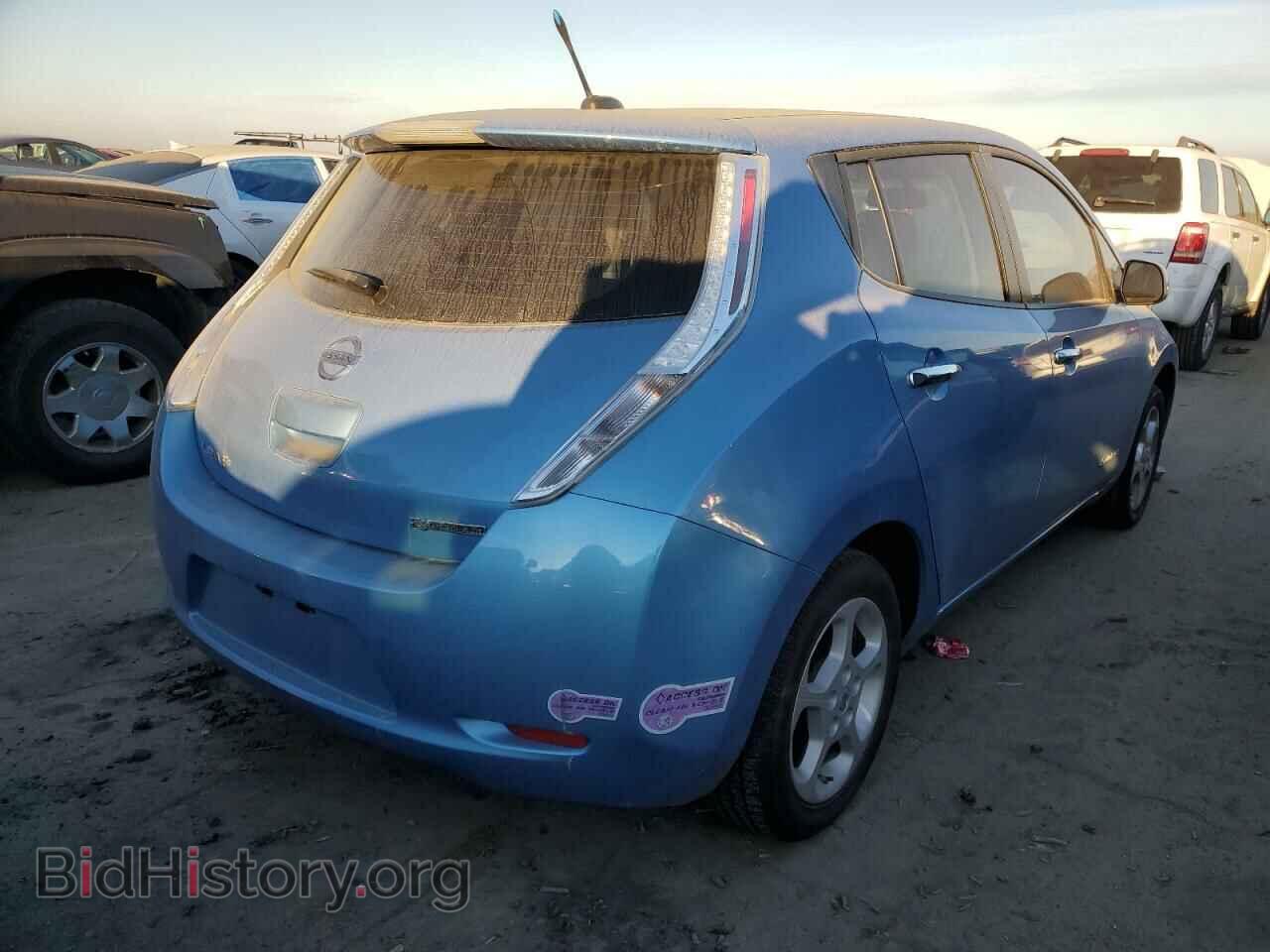 2013 NISSAN LEAF - VIN: 1N4AZ0CP6DC425638 - Фото 3
